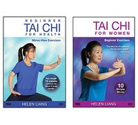Bundle: Beginner Tai Chi for Women's Health 2-DVD (YMAA) Helen Liang **Tai Chi DVD Bestseller**