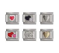 Bundle Charms 2 fit all classic 9mm Italian bracelet - UK stock