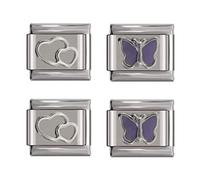 Bundle Charms 3 fit all classic 9mm Italian bracelet - UK stock