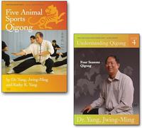Bundle: Five Elements Qigong DVD set - Five Animals Qigong DVD and Four Seasons Qigong DVD (YMAA) by Dr. Yang, Jwing-Ming