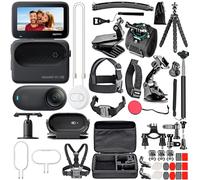 Bundle It Better Insta360 GO 3S - 128 GB Black 4K Camera + Insta360 GO 3S Action Mount Set + 50-in-1 Accessory Kit + Travel Case