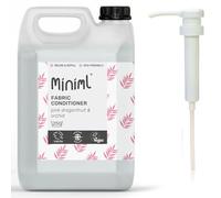Bundle - Miniml 5L Pink Dragonfruit & Orchid Fabric Conditioner and 5L Pump - 100% Vegan & Cruelty Free (250 Washes)