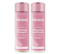 Bundle - Miniml Balancing Shampoo and Hair Conditioner - Uplifting Pink Grapefruit - 2x 400ml bottles