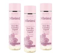 Bundle - Miniml Laundry Liquid Washing Detergent 1L - Natural Non Bio Pink Dragonfruit & Orchid, 100% Vegan & Cruelty Free (33 Washes) - Pack of 3