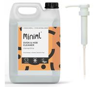 Bundle - Miniml Oven & Hob Cleaner, 5L Refill & 5L Pump - Clementine Citrus Scent, Powerful Grease & Grime Remover, Solvent-Free, Cruelty-Free, Vegan, Natural & Plant-Based