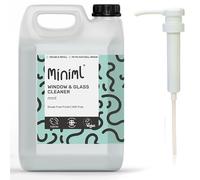 Bundle - Miniml Window & Glass Cleaner 5L Refill & 5L Pump - Mint Scented, Streak-Free Finish, Cruelty-Free, Vegan, Natural & Plant-Based Non-Toxic