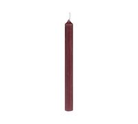 Bundle of 10 Tied Dark Red Mini Thin Dinner Taper Bistro Candles 13cm Gift