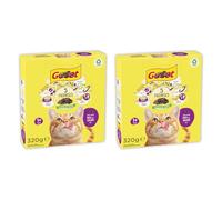Bundle of 2 | Adult Cat Dry Food | Duck & Chicken Mix | 320g Each Pack | Complete & Balanced Nutrition | No Artificial Colours | For Cats 1+ Years