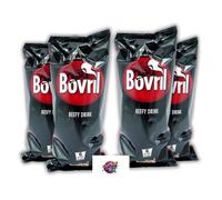 Bundle of 4 | Bovvril Beef Flavoured Instant In-Cup Drink (6 Pack per Box, 24 Drinks) - Rich & Savoury Beef Broth for Quick Enjoyment