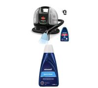 Bundle of BISSELL SpotClean Mini Corded Carpet Cleaner, Portable Spot Washer, Compact & Lightweight Machine, 4149E + BISSELL Spot and Stain Formula, Rug Cleaner Removes Spots & Stains,1L, 1084N