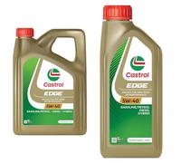 Bundle of Castrol EDGE 5W-40 Engine Oil 4L + Castrol EDGE 5W-40 Engine Oil 1L