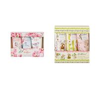 Bundle of Cath Kidston Hand Cream Trio and Day to Night Hand Creams, Enriched With Shea Butter, Travel Size, Vegan Friendly and Cruelty Free, Gift Set x3 30ml, Beauty Gift For Her