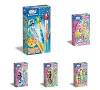 Bundle of Clementoni Set-Idea-Small Kit Lab Monster-Creative Toys, Laboratory, Coloured, Personalised Pens Girls