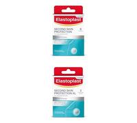 Bundle of Elastoplast Second Skin Protection Plasters and Dressings, Hydrocolloid Waterproof Plasters with Advanced and Flexible Protection