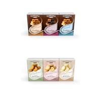 Bundle of Farrah's of Harrogate, Handmade Fudge & Buscuits - Clotted Cream Fudge, Fudge Selection, Caramel & Sea Salt Fudge, Warming Gingerbread, Chocolate Chip, All Butter Shortbread Cookie Buttons
