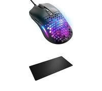 Bundle of GLORIOUS Model O Eternal Wired Gaming Mouse (Black) + GLORIOUS GMP 2 Cloth Gaming Mousepad XXL (Black)
