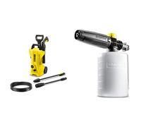 Bundle of K?rcher K 2 Power Control high-pressure washer: Intelligent app support - the practical solution for everyday dirt + K?rcher FJ6 Foam Nozzle