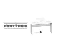 Bundle of Roland FP-90X | Flagship Portable 88-Note Digital Piano + ROLAND KSC-90-WH Piano Stand
