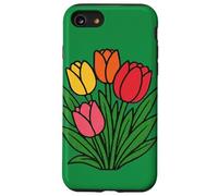 Bundle of Spring Tulips Floral Nature Easter Garden Life Case for iPhone SE (2020) / 7/8