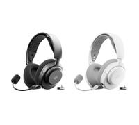 Bundle of SteelSeries Arctis Nova 3P Wireless - PS5 Headset - Gaming Headset - Black and White