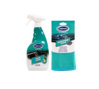 Bundle of Triplewax Dash Shine 500ml + Microfibre Cloth Cleans, Restores & Protects Dashboard with Anti-Static Finish Car Interior Detailing Kit