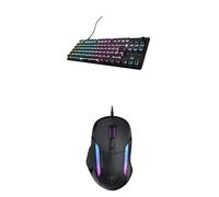 Bundle of Turtle Beach Vulcan II TKL Black RGB Tenkeyless Mechanical PC Gaming Keyboard - UK Layout + Turtle Beach Kone II Wired Ergonomic RGB Gaming Mouse