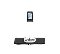 Bundle of Wahoo Fitness ELEMNT ROAM V3 GPS Cycling/Bike Computer,Black + Wahoo Fitness TRACKR Heart Rate Monitor