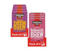 Bundle of Yorkshire Tea Sticky Toffee Pudding Brew + Cherry Bakewell Brew, 320 Tea Bags