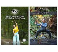 Bundle: Qi Gong for Stress and Anxiety Relief 2-DVD (YOQI Qigong) Marisa Cranfill & Lee Holden Qigong