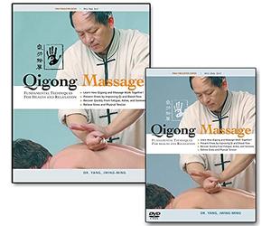 Bundle: Qigong Massage book and DVD (YMAA) Chi Kung Massage by Dr. Yang, Jwing-Ming