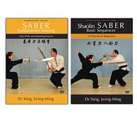 Bundle: SABER 2-DVD bundle - Saber Fundamentals DVD and Shaolin Saber Sequence DVD (YMAA) Dr. Yang, Jwing-Ming