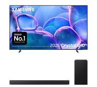 Bundle, Samsung, Crystal, UHD, U7000F, Smart, TV, B46CF, B-series, Soundbar, Subwoofer, 75