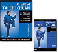 Bundle: Simplified Tai Chi DVD and book for Beginners (YMAA) Tai Chi Exercise by Liang, Shou-Yu