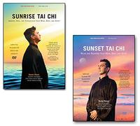 Bundle: Sunrise Tai Chi DVD and Sunset Tai Chi DVD for Beginners (YMAA) Tai Chi Exercise by Ramel Rones