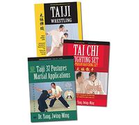 Bundle: Tai Chi Fighting 3-DVD set (YMAA Taijiquan) Tai Chi DVD Master Yang, Jwing-Ming - Next Level Beyond the Tai Chi Form for Beginners Exercise
