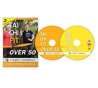 Bundle: Tai Chi Fit OVER 50 and TO GO 2-disc multipack Tai Chi Dvd for Beginners, Perfect for All Ages, Seniors with David-Dorian Ross Easy Tai Chi Anyone Can Do