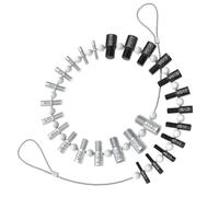 Bundle Thread Tester - Thread Checker - Thread Identifier Gauge | Size Gauge Measuring Tool | Bolts Measuring Tool for Checking Nuts, Bolts and Verifying the Size Pitch