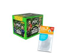 Bundle with Darts PDC World Championship Sticker 2026-1 Display (36 Bags) + Exclusive Collect-It Cases