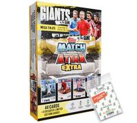 Bundle with Match Attax Champions League 2024/25 Extra Trading Cards - 1 Giants of The Game Tin Box #3 + Exclusive Collect-it Cases