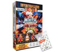 Bundle with Match Attax Champions League 2024/25 Extra Trading Cards - 1 Invinciballer Tin Box #2 + Exclusive Collect-it Cases