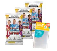 Bundle with Topps - Match Attax Champions League 2025/26 - Trading Cards - 3 Boosters + Exclusive Collect-it Cases