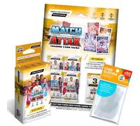 Bundle with Topps Match Attax Champions League 2025/26 Trading Cards + Exclusive Collect-it Cases (1 Blister + 1 Multipack)