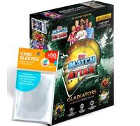 Bundle with Topps Match Attax Champions League 2025/26 Trading Cards + Exclusive Collect-it Cases (1 Mega Tin (Warriors))