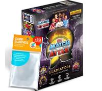 Bundle with Topps Match Attax Champions League 2025/26 Trading Cards + Exclusive Collect-it Cases (1 Mega Tin (Battlers))