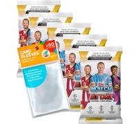Bundle with Topps Match Attax Champions League 2025/26 Trading Cards + Exclusive Collect-it Cases (5 Boosters)