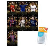 Bundle with Topps Match Attax Champions League 2025/26 Trading Cards + Exclusive Collect-it Cases (All 7 Hall of Fame Cards)