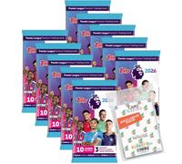 Bundle with Topps - Premier League 2025/26 Trading Cards - 10 Boosters + Exclusive Collect-it Cases