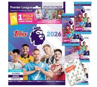 Bundle with Topps - Premier League 2025/26 Trading Cards + Exclusive Collect-it Cases (1 Starter + 5 Boosters)