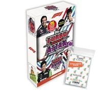 Bundle with Topps - Turbo Attax Formula 1 2024-1 Mega Tin Box (Random Selection) + Exclusive Collect-it Cases