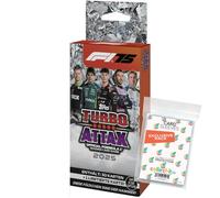 Bundle with Topps Turbo Attax Formula 1 2025 Trading Cards 1 Blister + Exclusive Collect-it Cases
